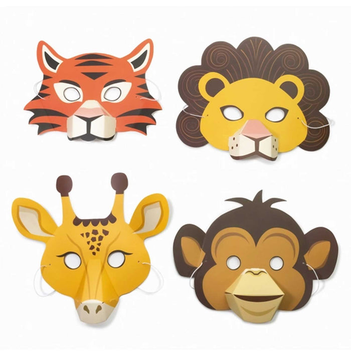 Make Your Own - Jungle Animal Masks