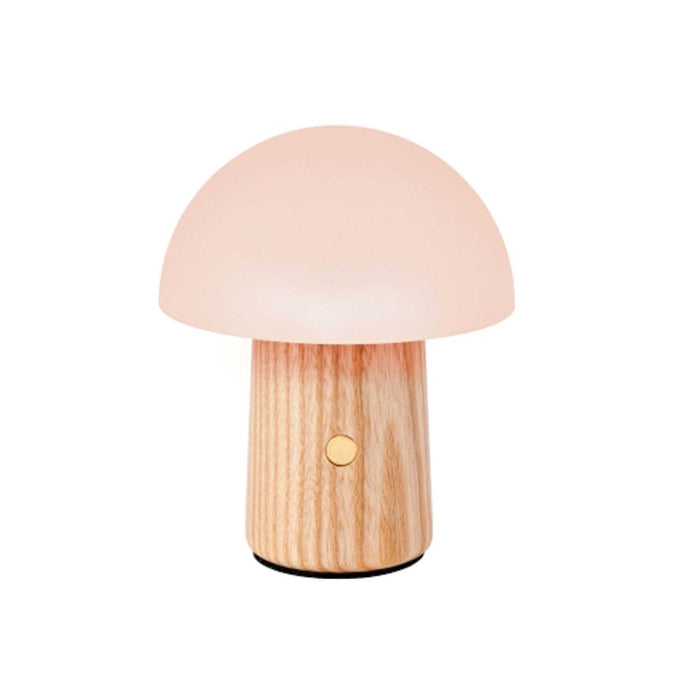 Alice Mushroom Lamp - Ash Wood