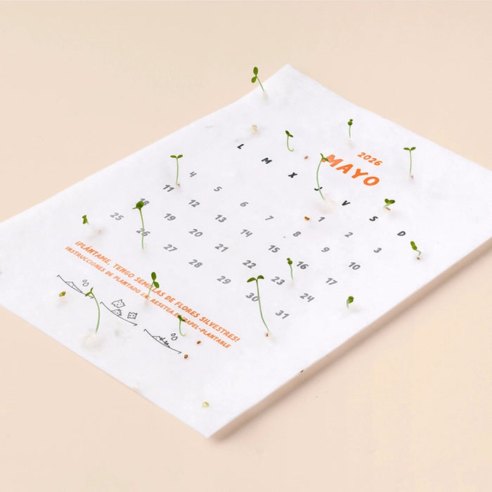 2026 Plantable Calendar
