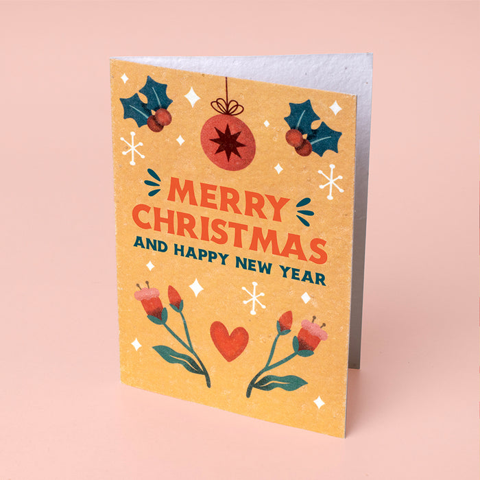 Plantable Christmas Card