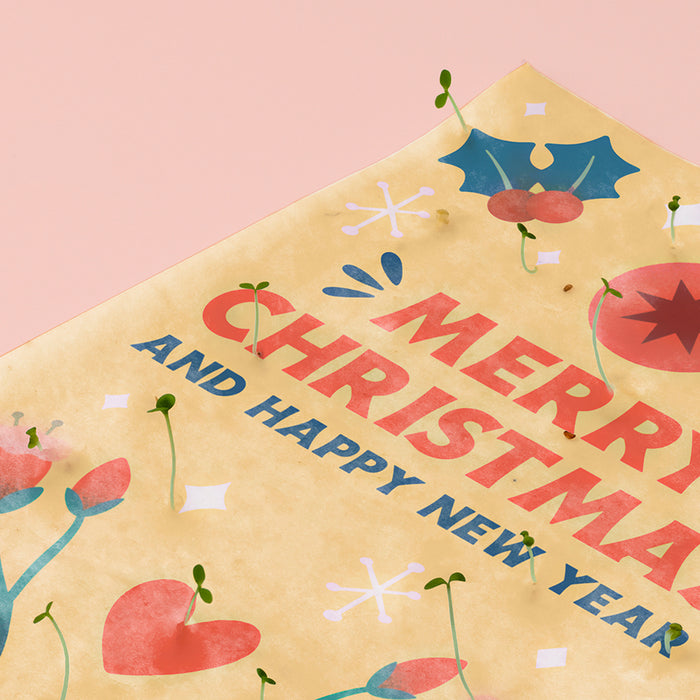 Plantable Christmas Card