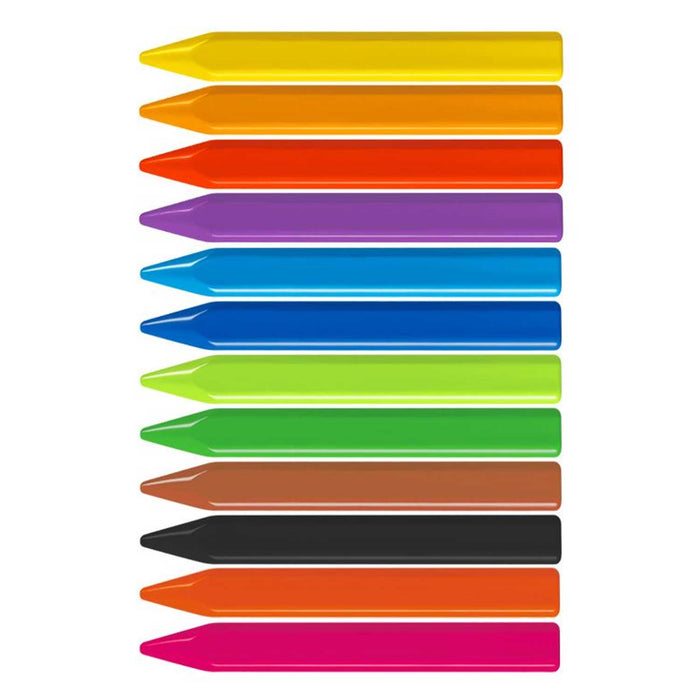 Plastipastel Maxi Crayons - pack of 12