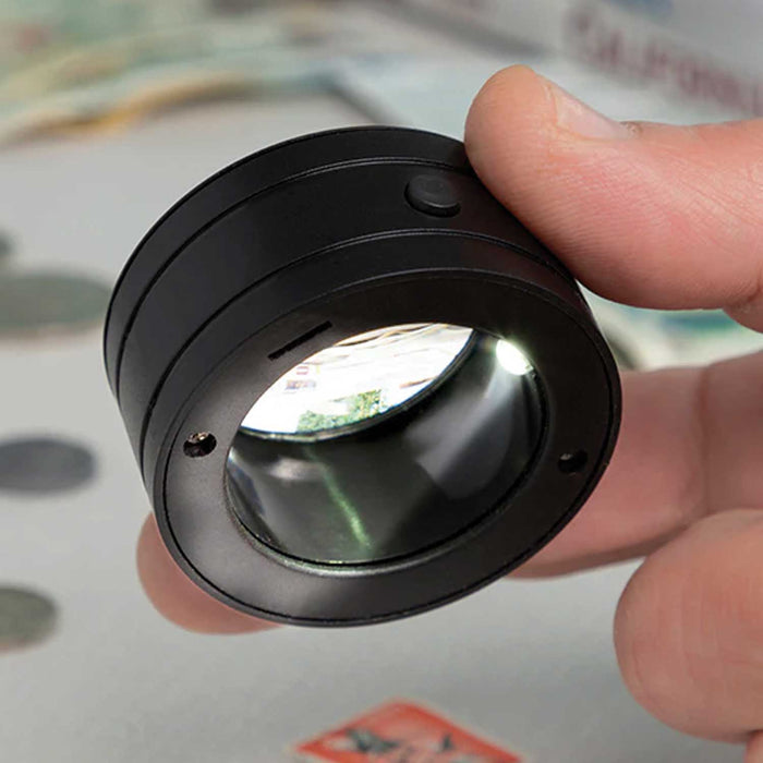 Pocket Magnifier with Led Light