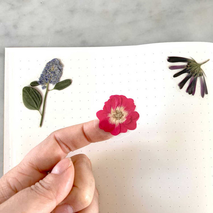 Pressed Flower Stickers
