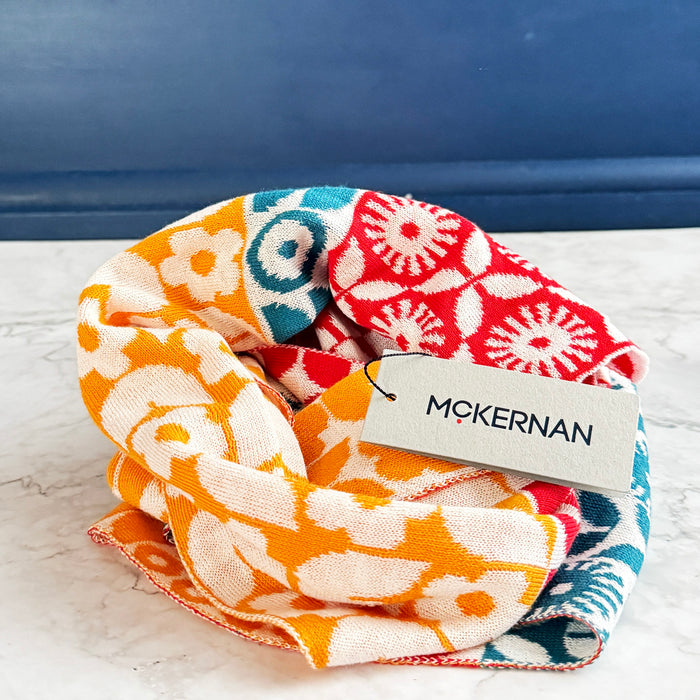 Riddle Scarf - Gold Flame