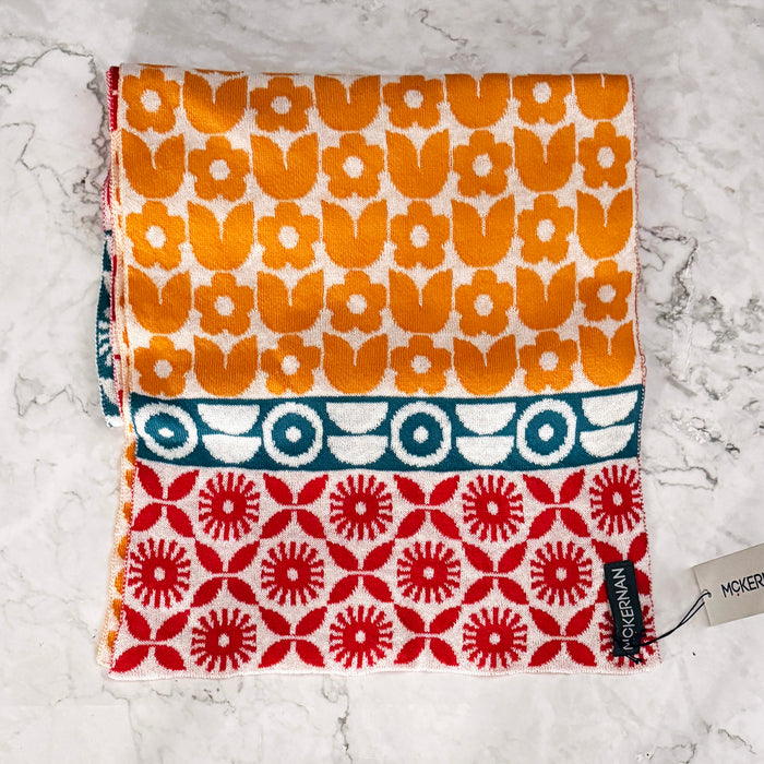 Riddle Scarf - Gold Flame