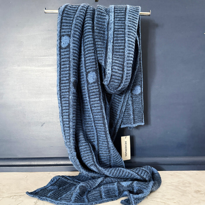 Rufus Scarf - Blue Eclipse