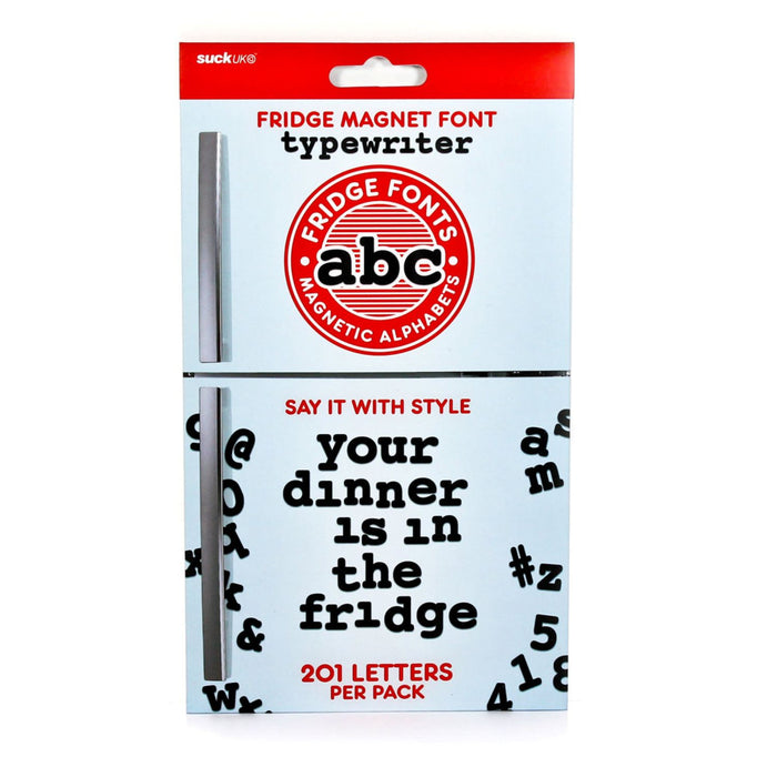Typewriter Fridge Fonts