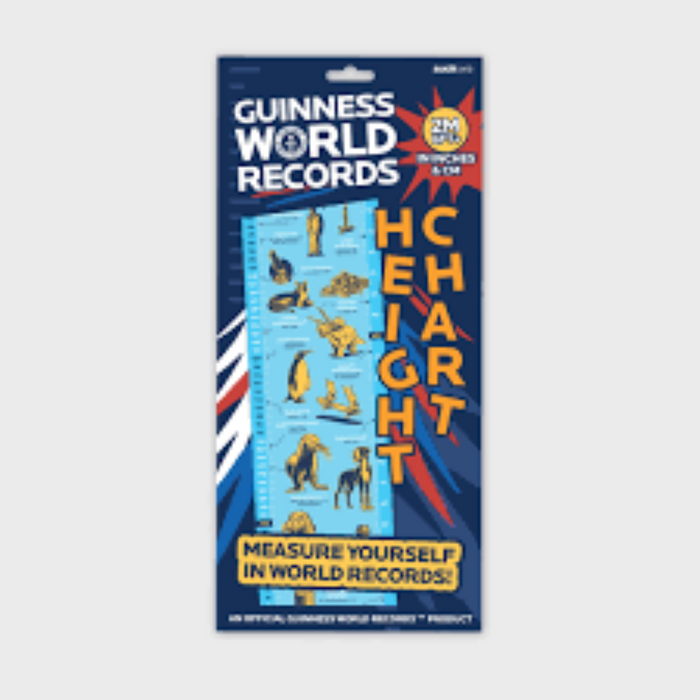 Guinness World Record Height Chart