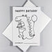 Snappy Birthday Colouring Card
