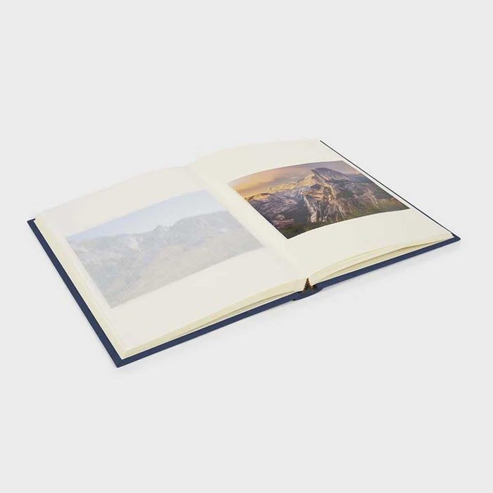 Large Photo Album - Indigo / Ivory Interior - 25 x 30cm