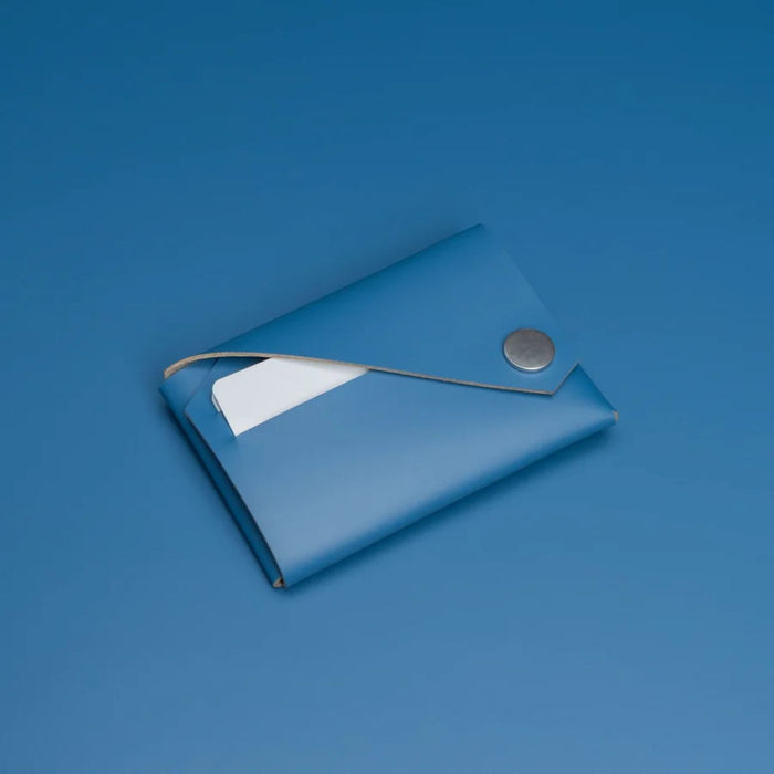 Wallet Blue - Recycled Leather