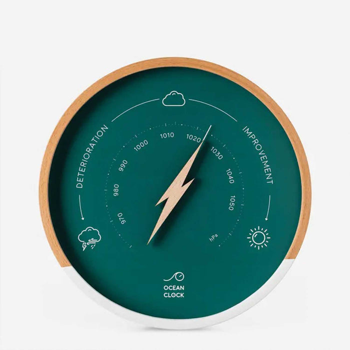 Weather Barometer - teal