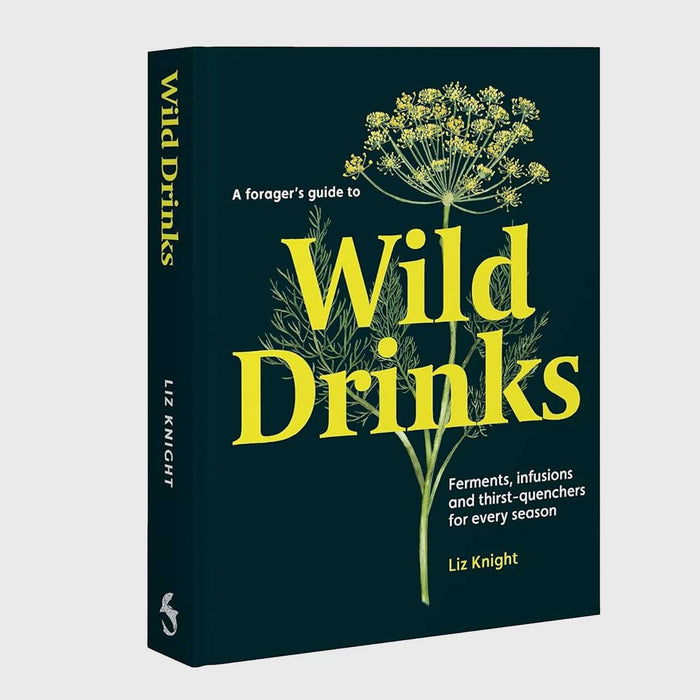 wild drinks teal and yellow book cover with thistle in the background