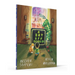 Children's book 'A Day Off School' by Oliver Jeffers and Kevin Waldron, featuring a colorful illustration of a child sitting in front of a TV with a cat on a wooden floor, shown on a white background.