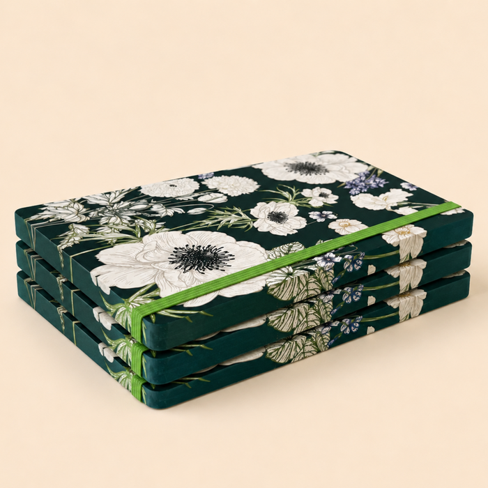 Moonlight Blooms Notebook