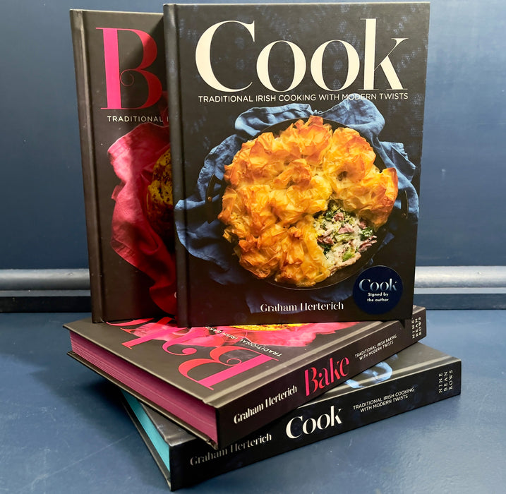 Cook & Bake Book Bundle - signed