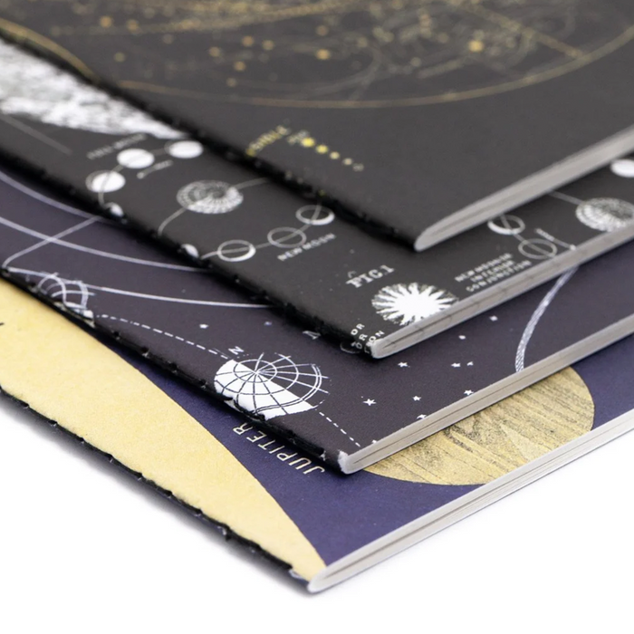 Astronomy Pocket Notebooks 4-pack