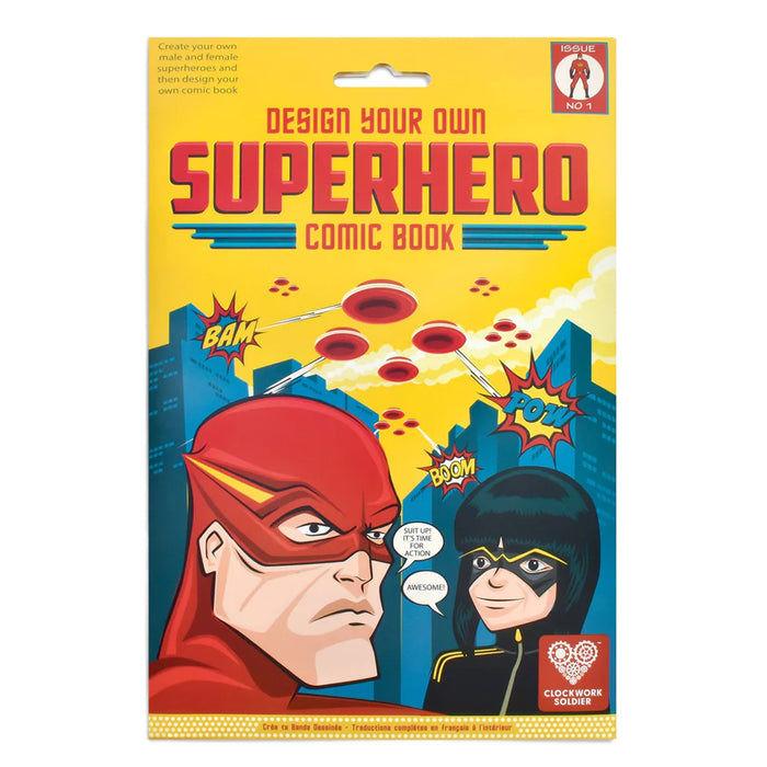 Design Your Own - Superhero Comic Book