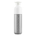 A sleek, modern water bottle with a metallic silver body and a white cap, featuring the brand name 'copco' printed vertically in white on the front.