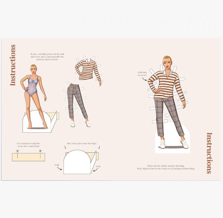 Dress Up Taylor - An Unofficial and Unauthorized Paper Doll Book