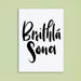Briethla Sona - greeting card by Bláithín