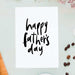 eco friendly greeting card - Happy Father's Day