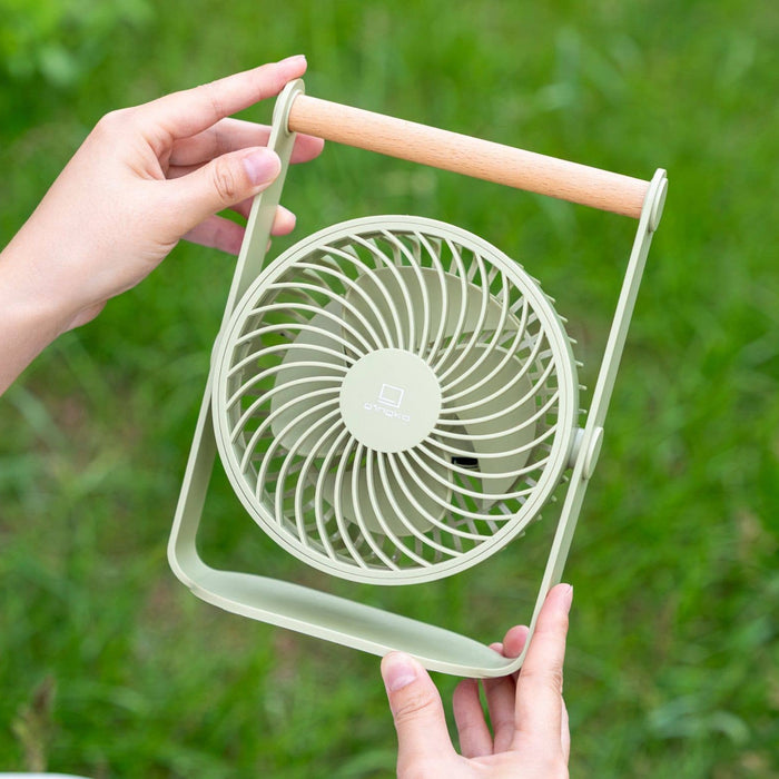 Lyra Portable Fan: Olive Green