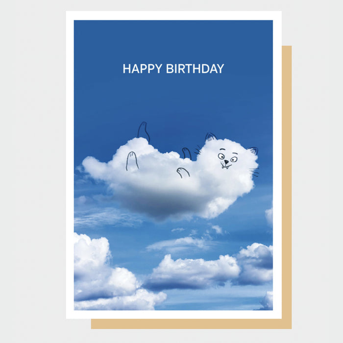 Happy Birthday Cat - A Daily Cloud