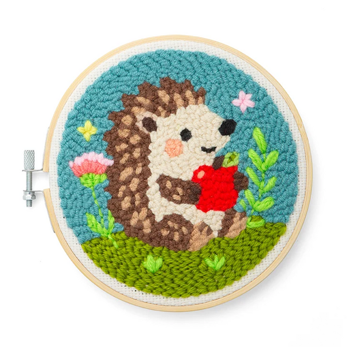 Hedgehog Punch Needle Kit
