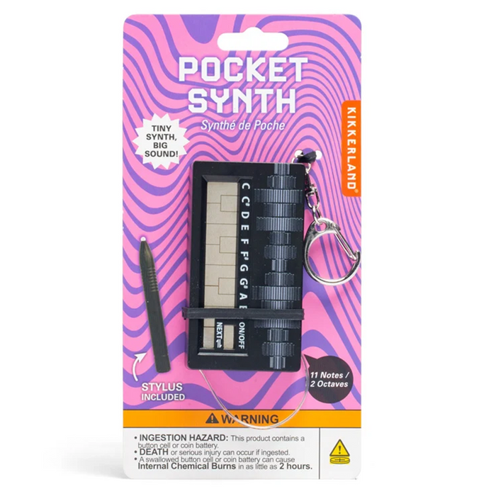 Pocket Synth Keychain