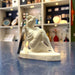 Lady on the rock keyring