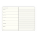 A weekly planner page from January 2027 with columns for Monday through Sunday and blank writing lines, shown on a plain white background.