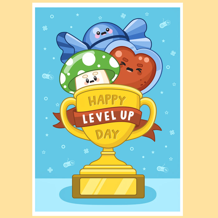 Happy Level Up Day