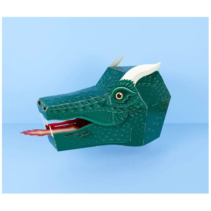 Make Your Own - Reversable Fire Breathing Dragon Mask
