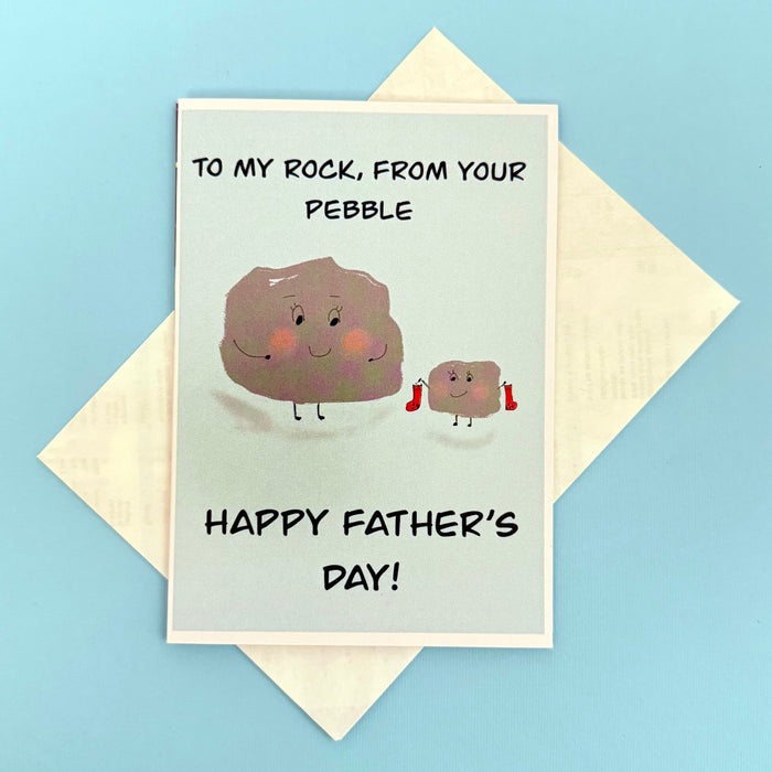 To My Rock, From Your Pebble