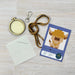 cross stitch set featuring components, embroidery hoop, instructions, thread, nedle and keyring