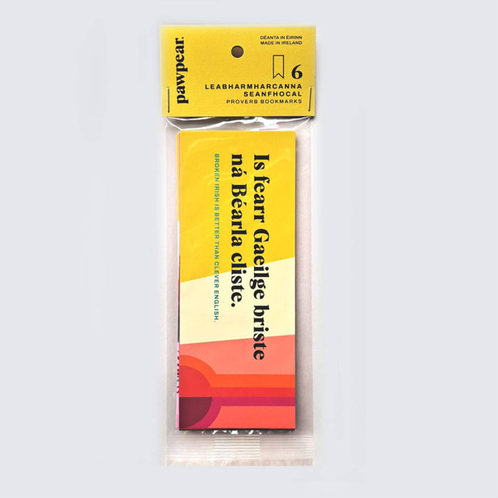 Clever: Irish Proverb Bookmark Pack