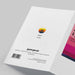 Rear of greeting card with 'pawpear' branding on a gray background