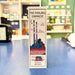Bookmark with illustration of Poolbeg Chimneys in Dublin, Ireland on a counter.