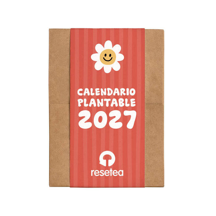 2027 Plantable Calendar – Paper with Flower Seeds