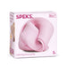 Speks Blur calming focus putty packaging with pink putty on a white background