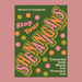 Green book cover with title "Stop Your Shennigans" in pink and orange text against a pink background.