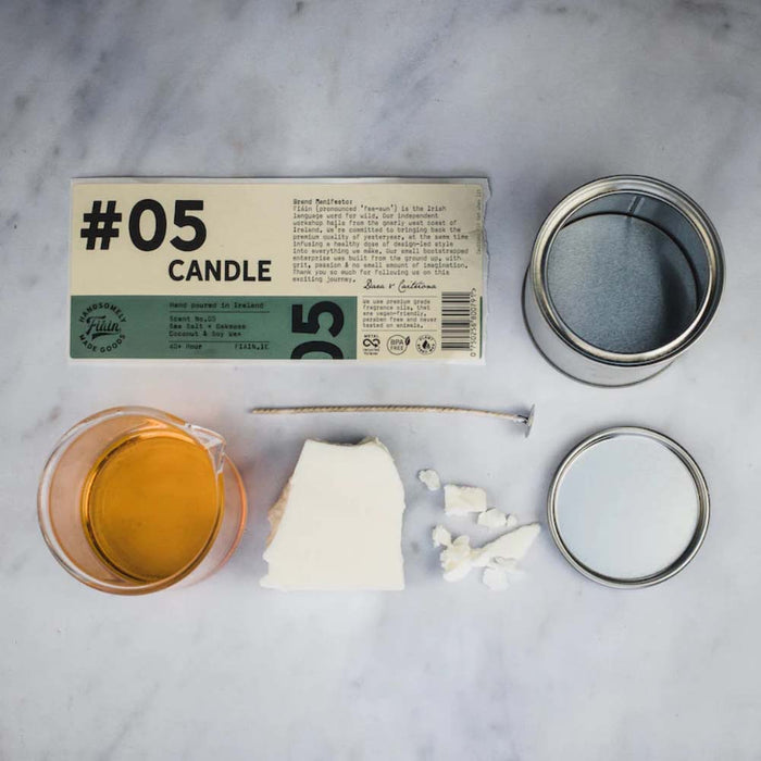 Sea Salt & Oakmoss - 05 Mini Candle & Soap Gift Set