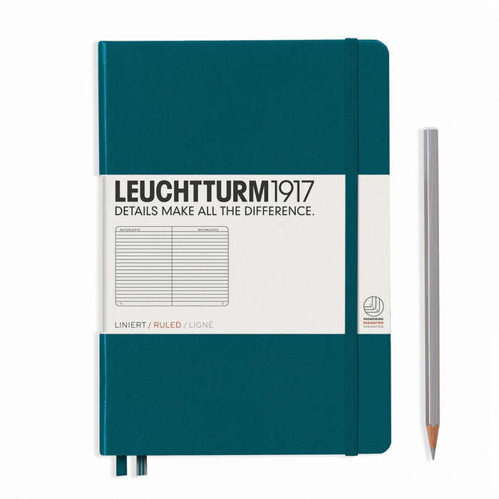 A5 Pacific Green Ruled - Hardcover Leuchtturm1917 Notebook