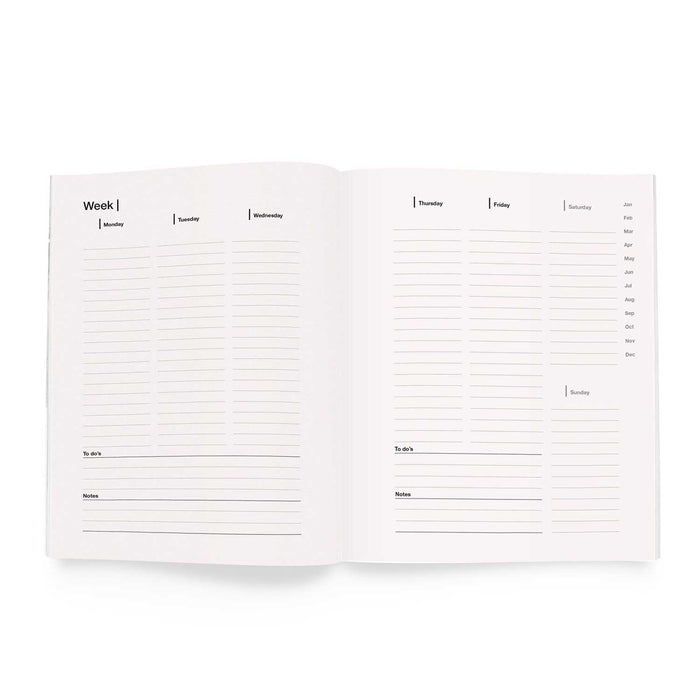 A5 Weekly Planner - Blue