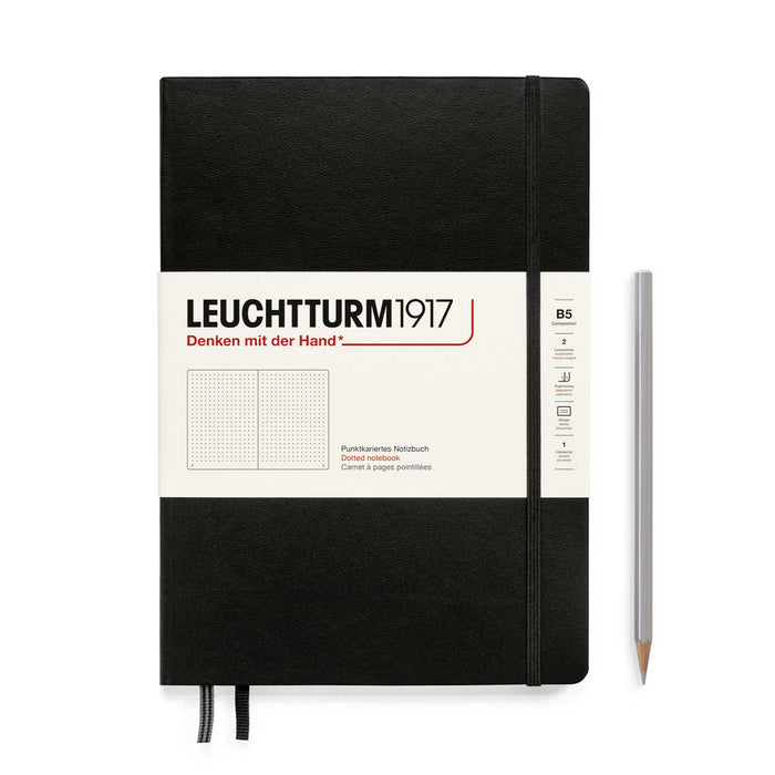 B5 Black Dotted - Hardcover - Leuchtturm1917 Notebook