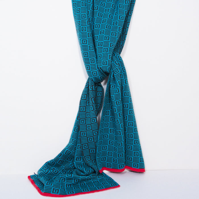 Checkers - Deep Water Scarf