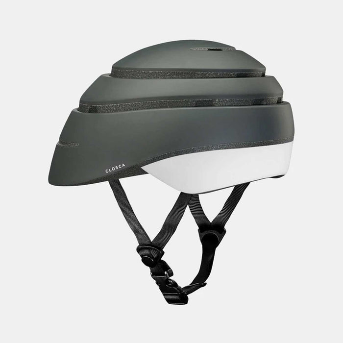 Closca Loop Foldable Bike Helmet - Loop Reflective Graphite - medium