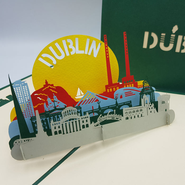 Dublin's Fair City Pop Up Card